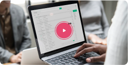 Email etiquette course thumbnail with a play button