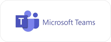 Microsoft Teams logo – Auzmor Learn integration