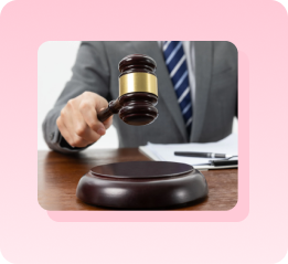 Judge's gavel representing costly non-compliance fines