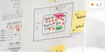 Whiteboard sketch with sticky notes, thumbnail for the Executive Leadership Masterclass course