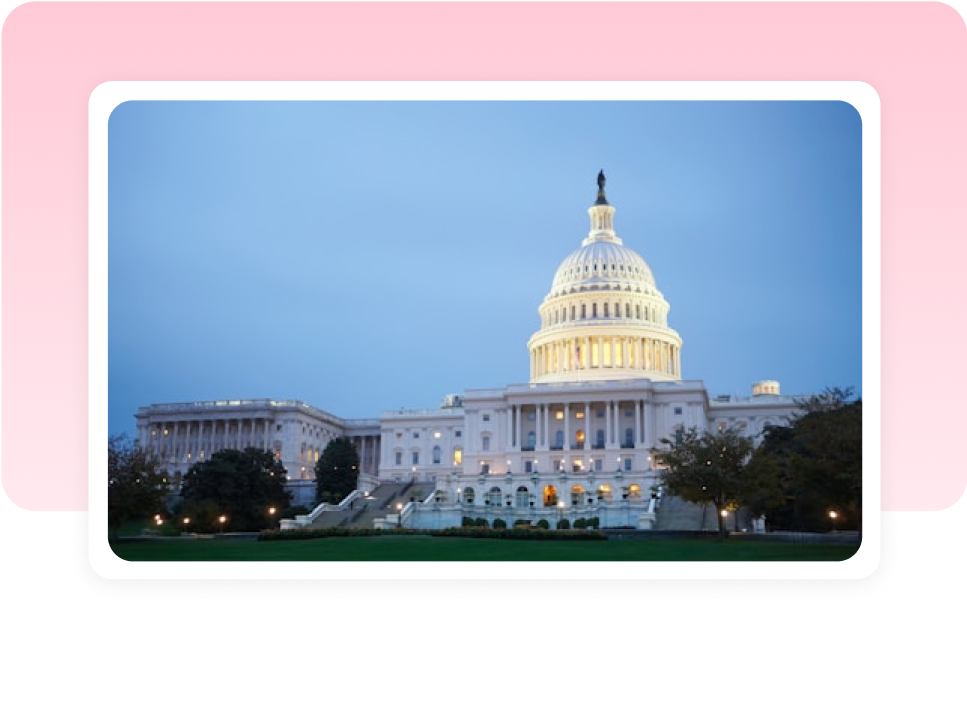 United States Capitol building at dusk, representing regulatory and compliance alignment